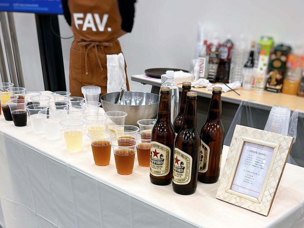 フリードリンクのサービス