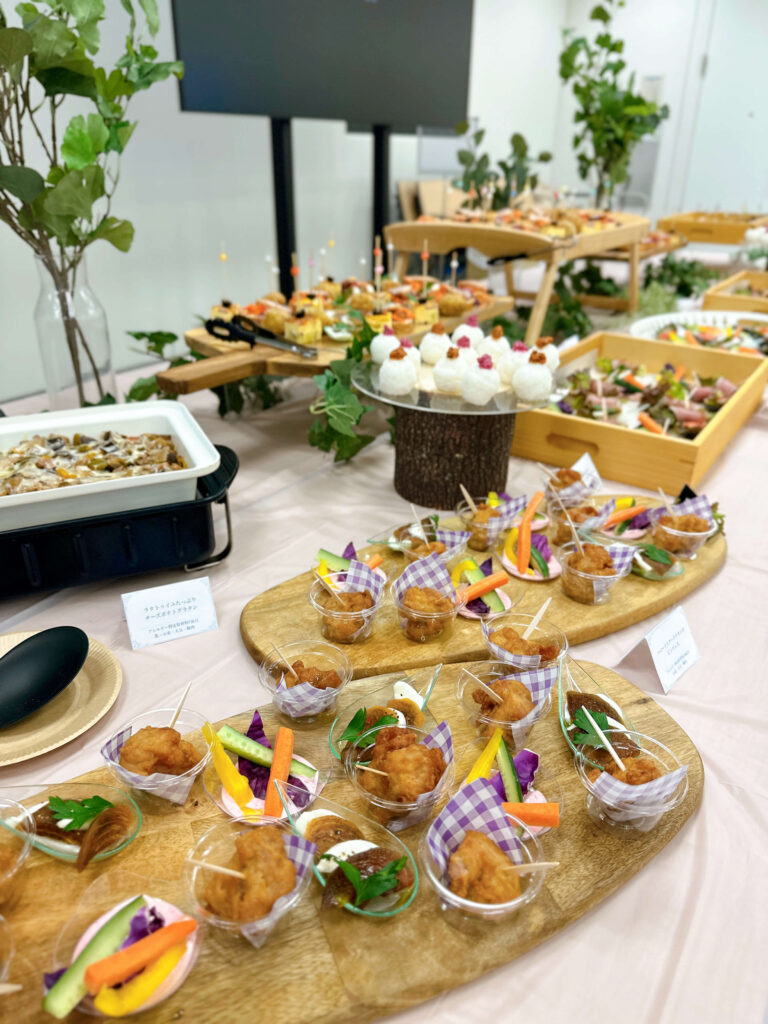 温かい料理もご用意可能