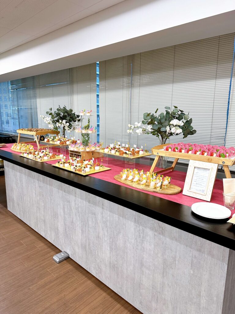 ケータリングセッティング例